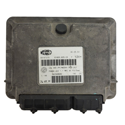 FIAT PANDA 1.1 ECU / 55187374 / IAW4AF.PP / HW204 / 61600.625.03 MAGNETI MARELLI