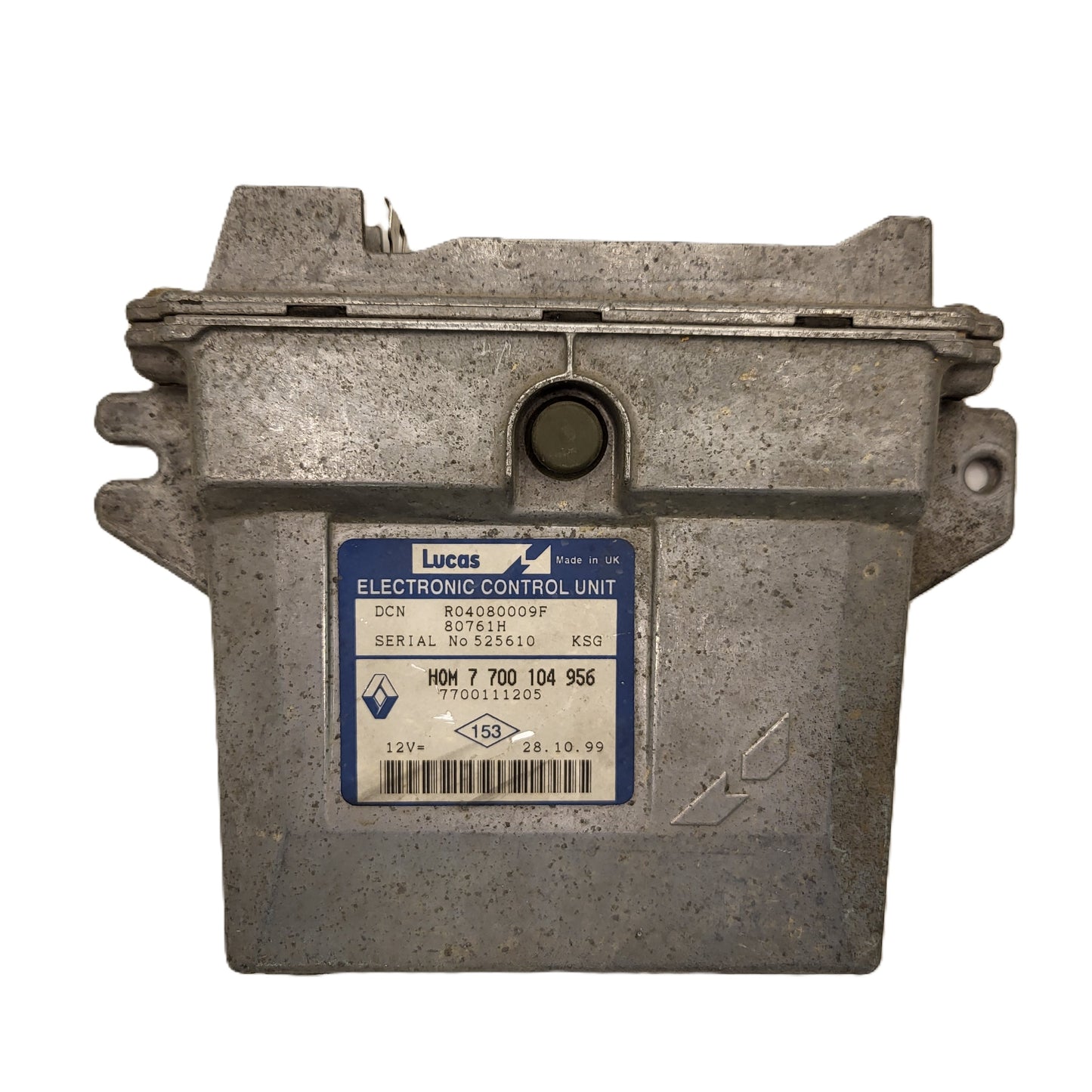 Renault ECU / HOM 7700104956 / 7700111205 / R04080009F / LUCAS