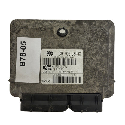 VOLKSWAGEN SEAT ECU / 036906034KC / IAW 4TV.KC / 61601.311.01 / MAGNETI MARELLI - B78-05 - 1