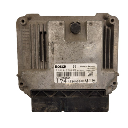 FIAT CROMA ECU / 0281012963 / 55205064 / BOSCH