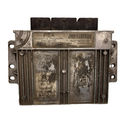 Peugeot 206 ECU / 9643134680 / 21646087-4 / 9637706180-05 / S2000-23
