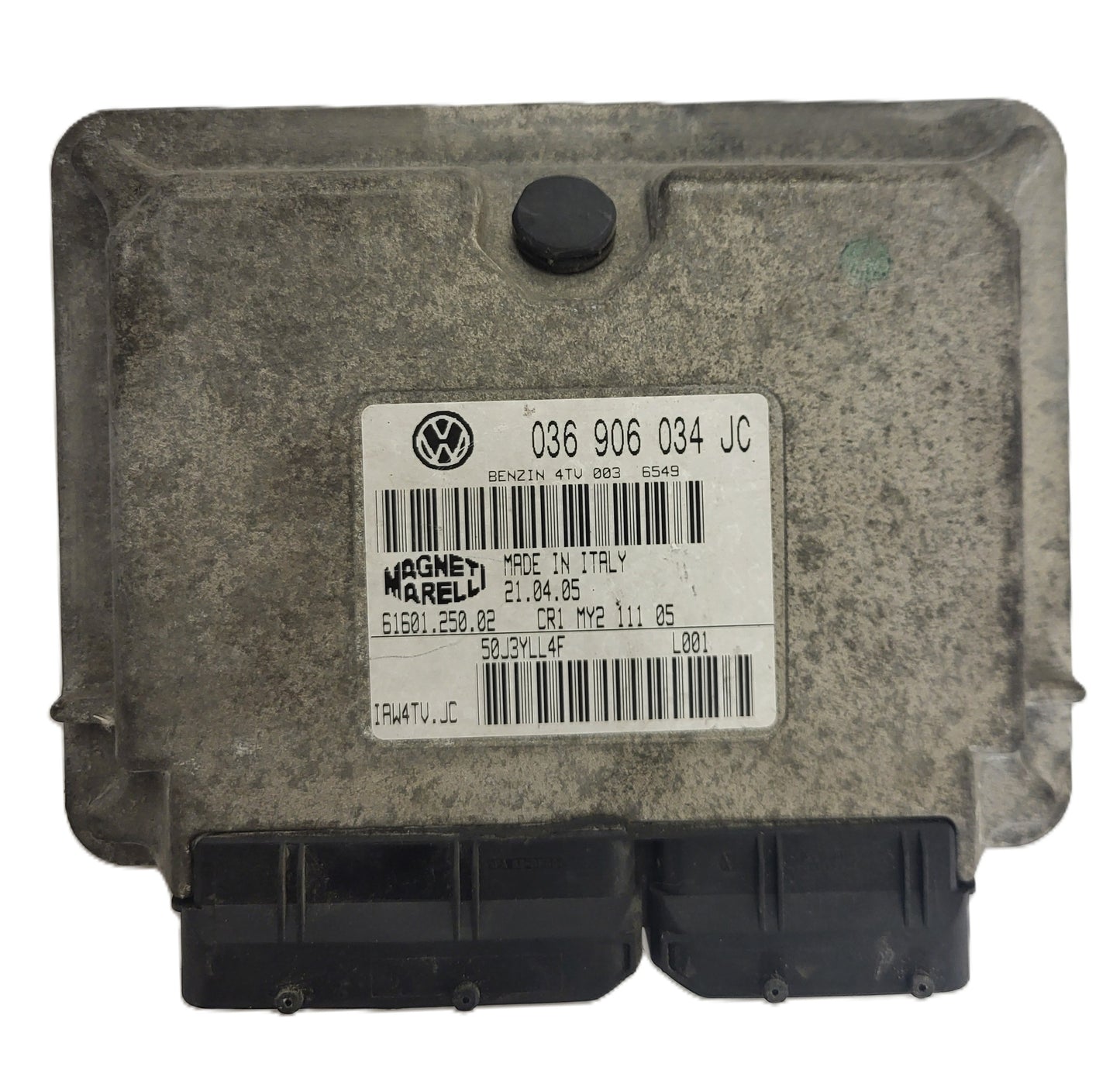 VW POLO ECU / 036906034JC / IAW 4TV.JC / 61601.250.02 / MAGNETI MARELLI