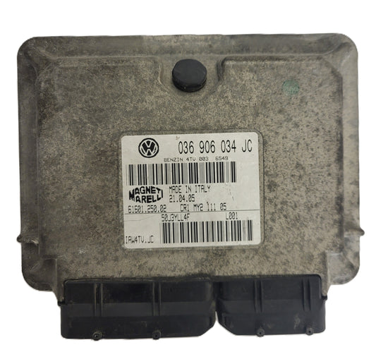 VW POLO ECU / 036906034JC / IAW 4TV.JC / 61601.250.02 / MAGNETI MARELLI