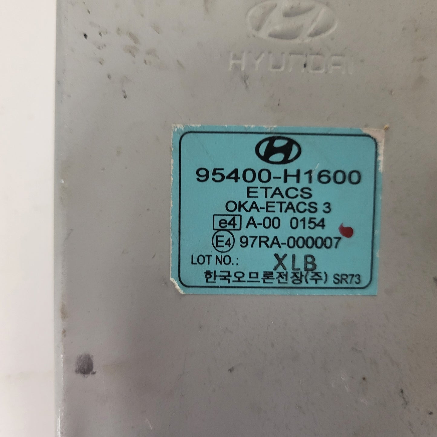 HYUNDAI ALARM ECU / 95400-H1600 /