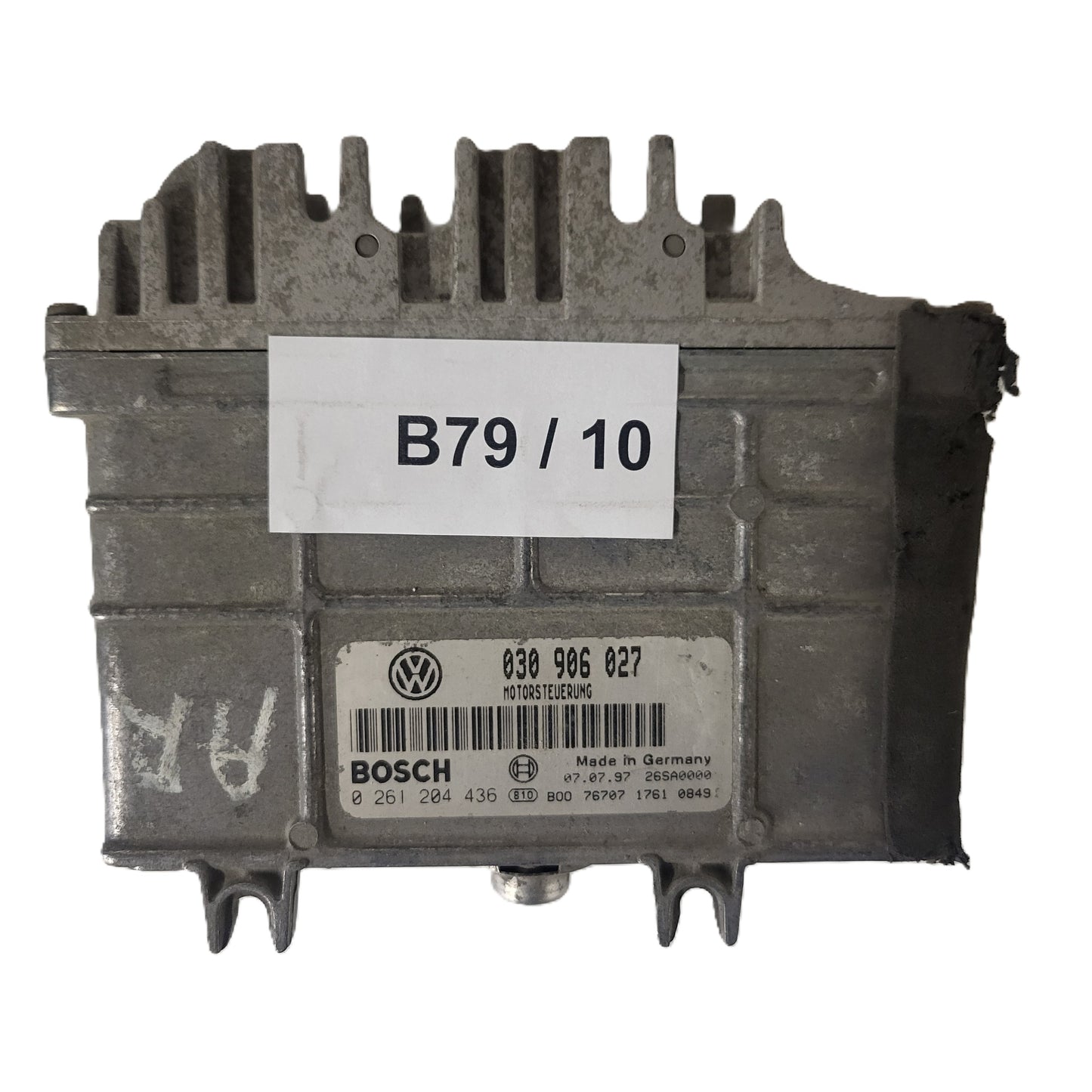 VW ECU / 030906027 / 0261204436 / BOSCH