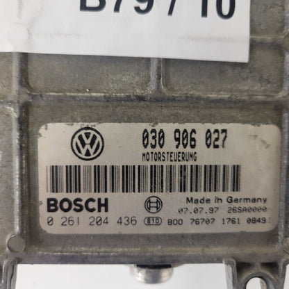 VW ECU / 030906027 / 0261204436 / BOSCH