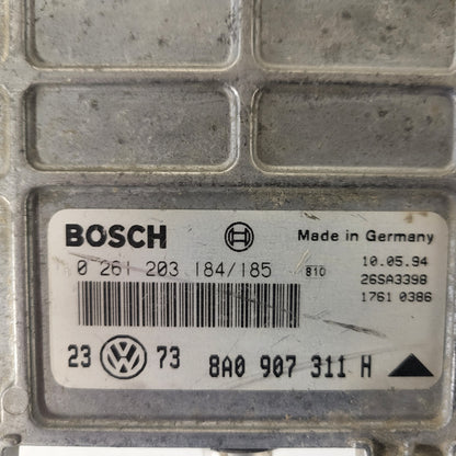 VW ECU / 0261203184/185 / 8A0907311H / 26SA3398 / BOSCH