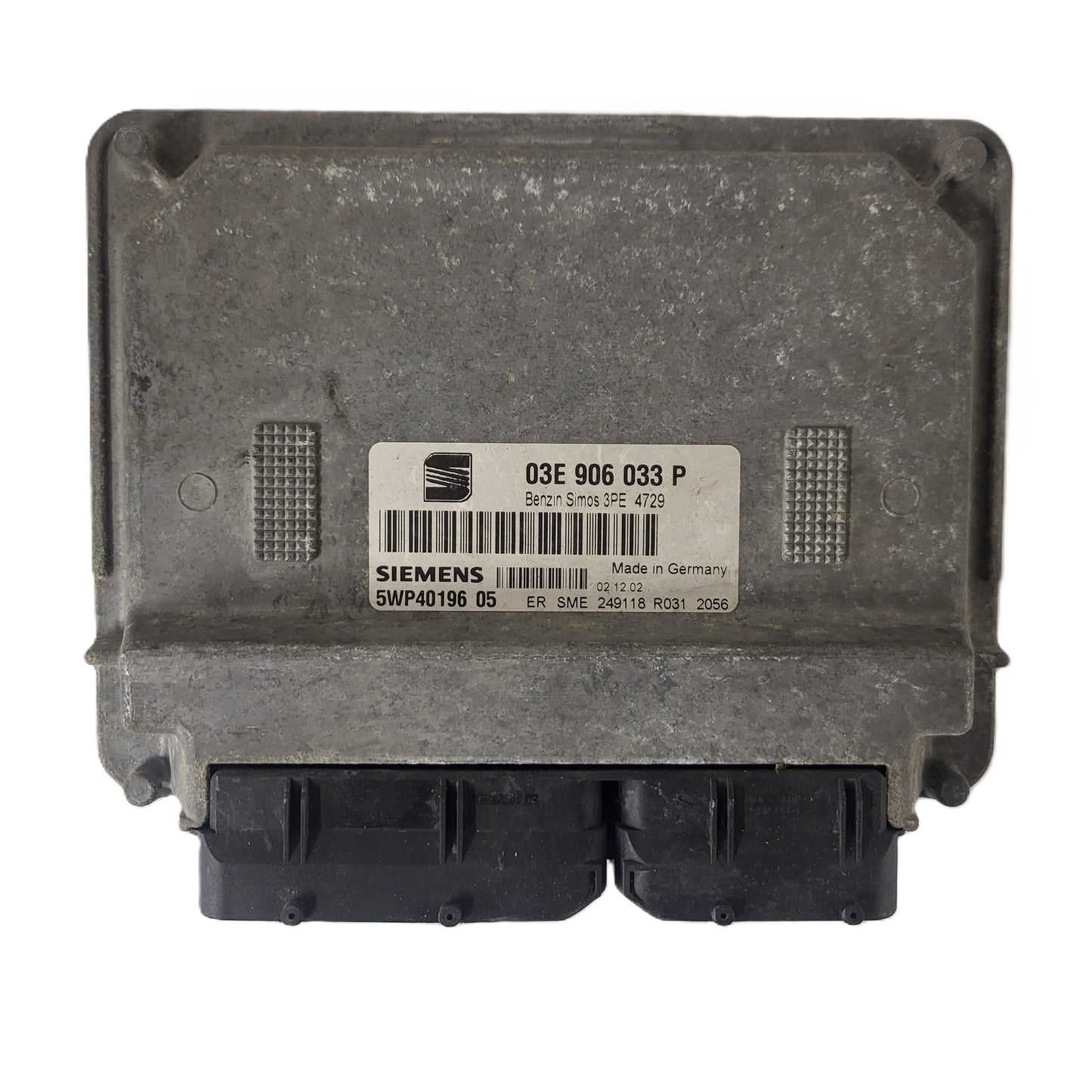 SEAT IBIZA ECU / 03E906033P / 5WP40196 05 / SIEMENS