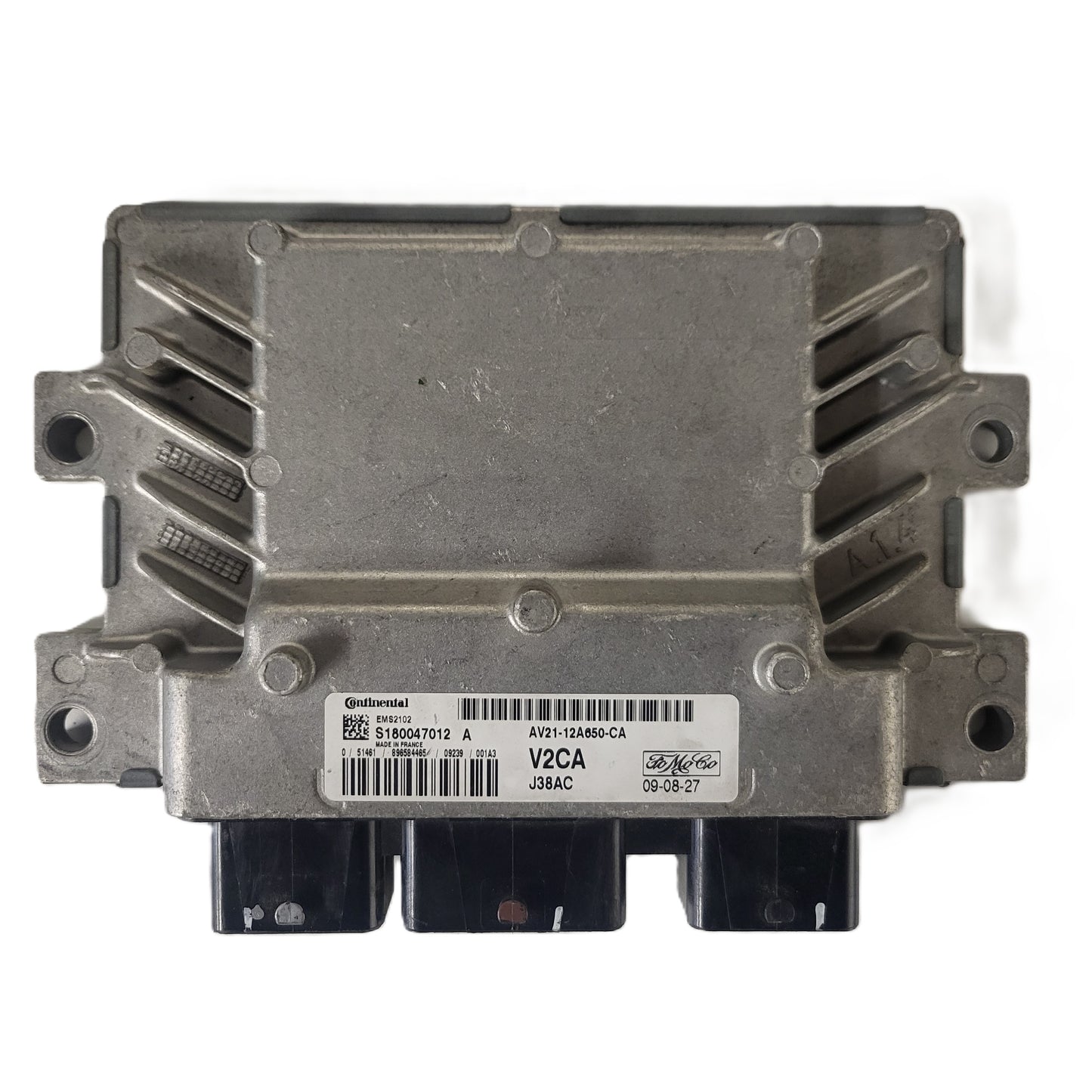 Ford ECU / S180047012A / AV21-12A650-CA / EMS2102 / V2CA / CONTINENTAL