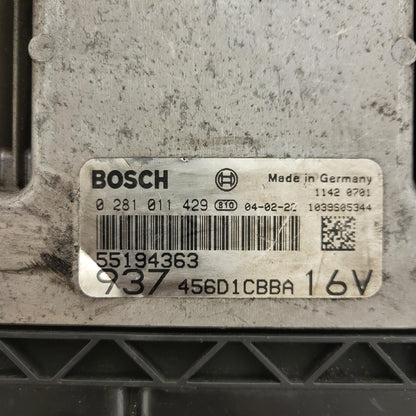 ALFA 147 ECU / 0281011429 / 55194363 / BOSCH