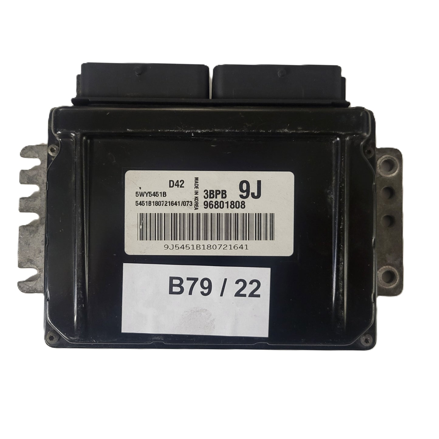 CHEVROLET MATIZ ECU / 96801808 / 5WY5451B / 3BPB / 9J / D42 / DAEWOO