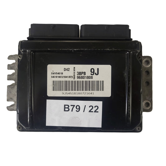 CHEVROLET MATIZ ECU / 96801808 / 5WY5451B / 3BPB / 9J / D42 / DAEWOO