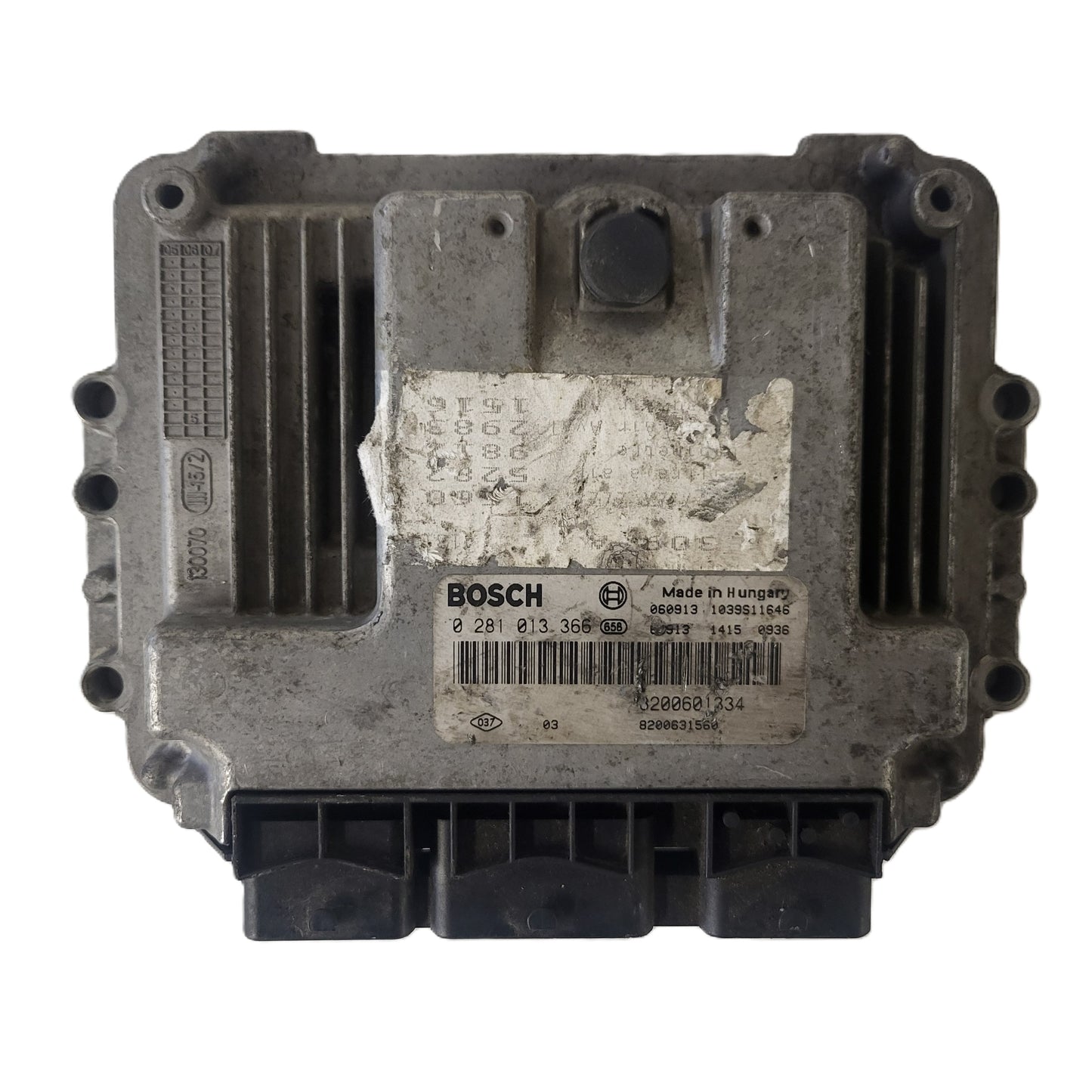 Renault Megane Scenic ECU / 0281013366 / 8200601334 / 8200631560 / BOSCH