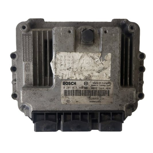 Renault Megane Scenic ECU / 0281013366 / 8200601334 / 8200631560 / BOSCH