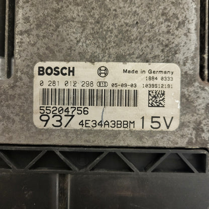 ALFA 147 ECU / 0281012298 / 55204756 / BOSCH
