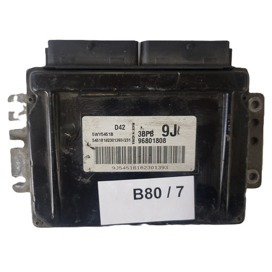 CHEVROLET MATIZ ECU / 96801808 / 5WY5451B / 3BPB / 9J / D42 / DAEWOO