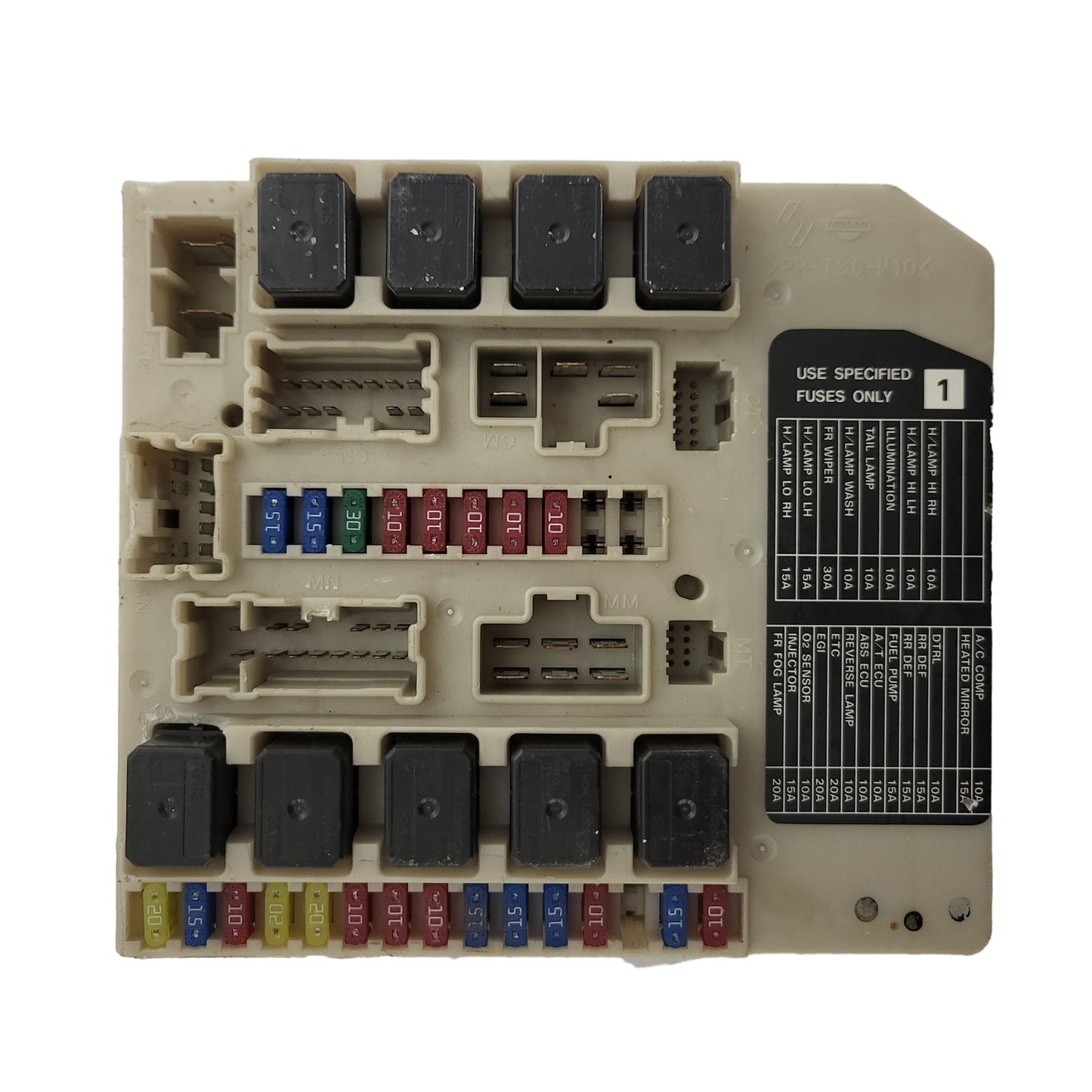 NISSAN NAVARA PATHFINDER FUSE BOX SCATOLA FUSIBILI / 284B7EB310