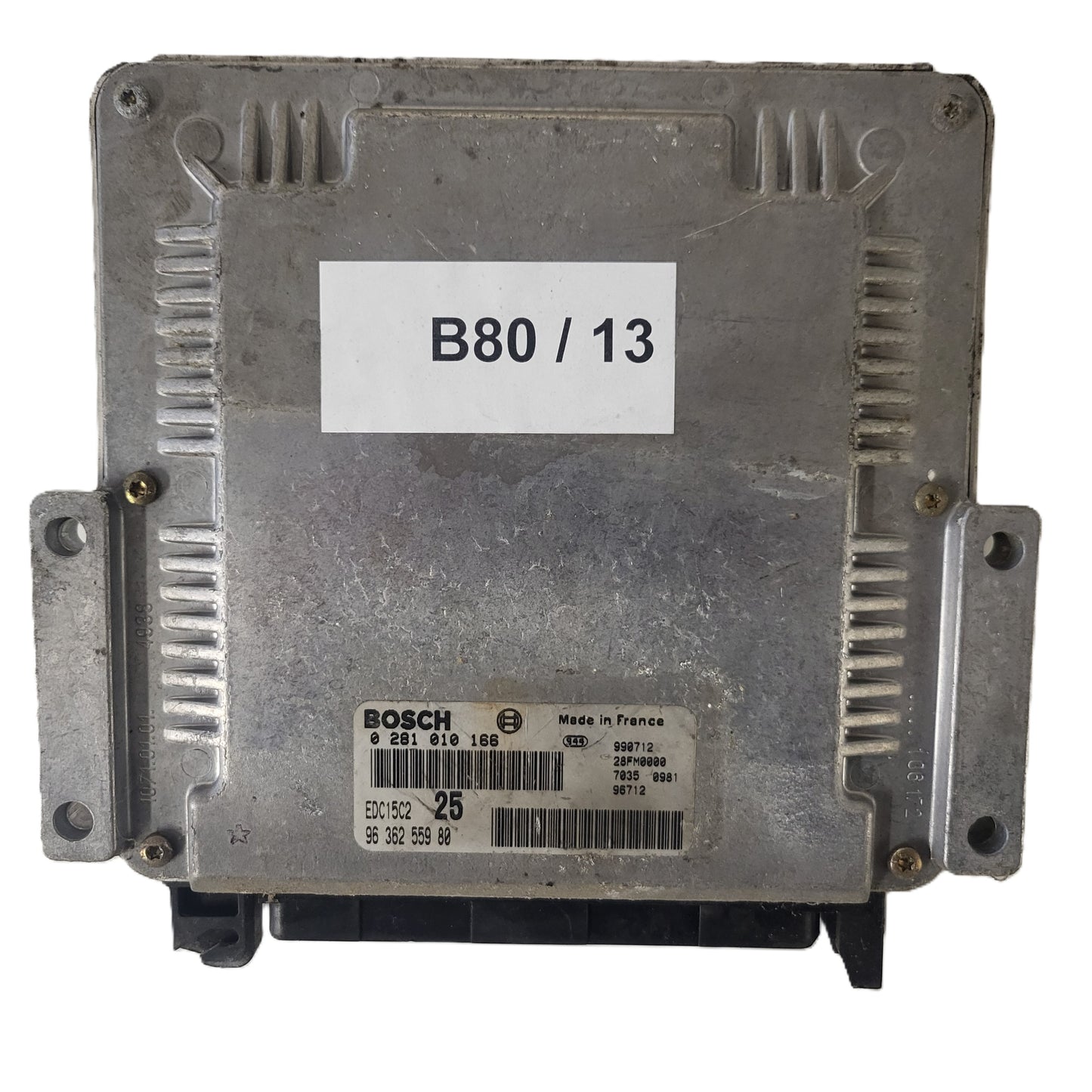 PEUGEOT 406 ECU / 0281010166 / 9636255980 / EDC15C2