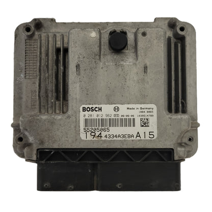 FIAT CROMA ECU / 0281012962 / 55205065 / BOSCH - B80-15 - 1