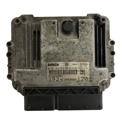 FIAT STILO ECU / 0281012862 / 55204761 / 1039S12189 / BOSCH - B80-17 - 1