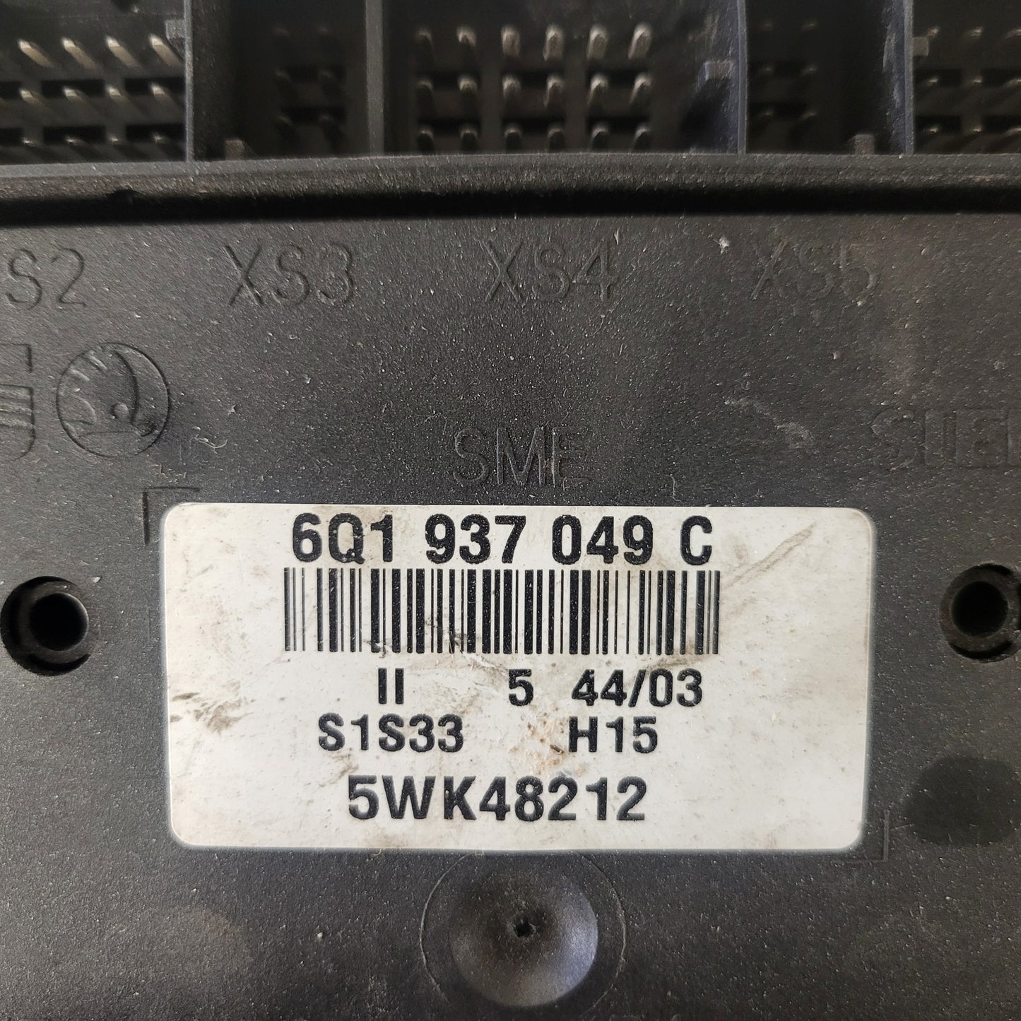 VW SEAT ECU MODULE / 6Q1937049C / 5WK48212 / SIEMENS