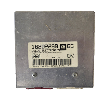 Opel VECTRA ECU / 16202299 / D96001 / CDHZ / DELCO
