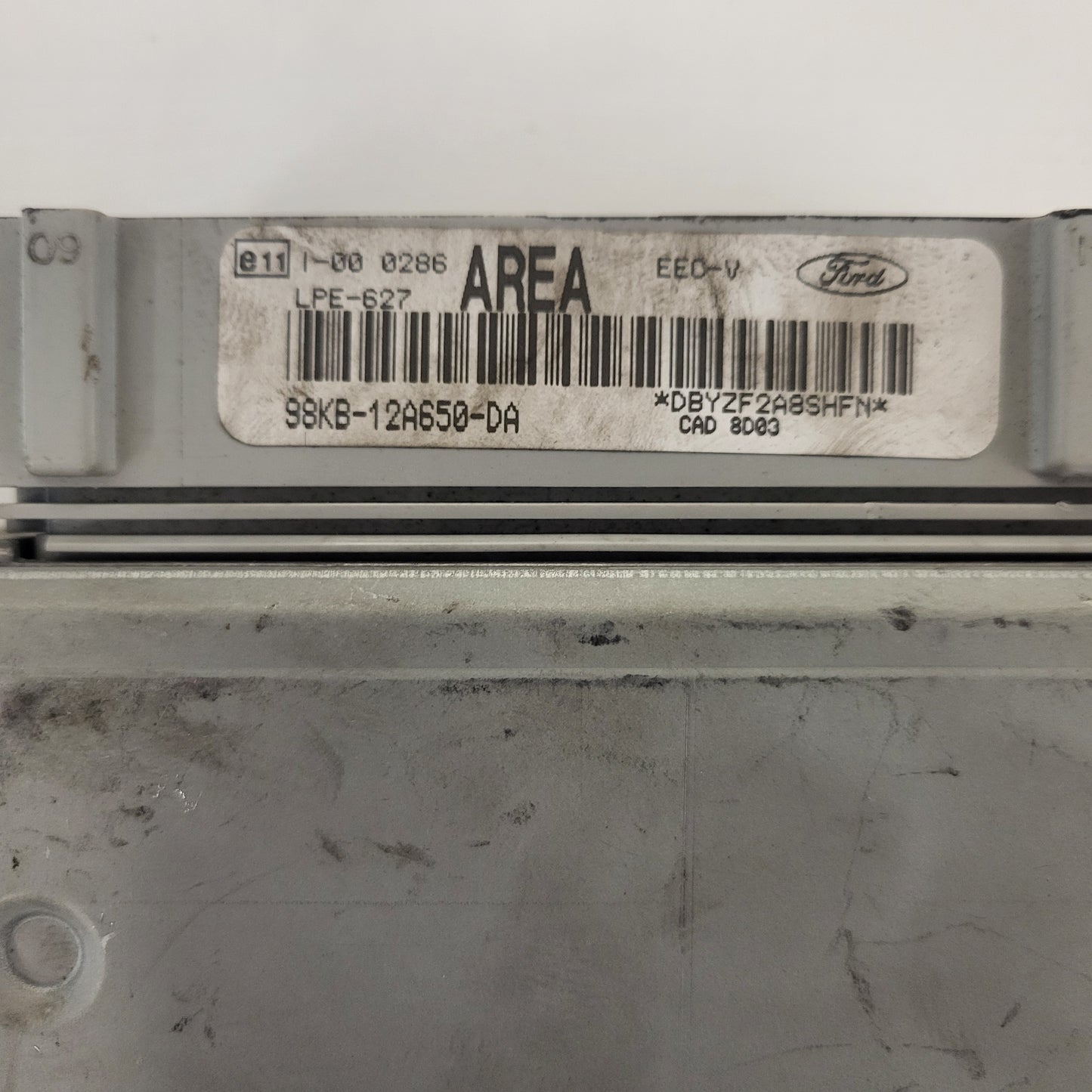 Ford ECU / 98KB-12A650-DA / 98KB12A650DA / AREA / LPE-627 / EEC-V