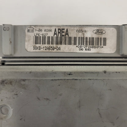 Ford ECU / 98KB-12A650-DA / 98KB12A650DA / AREA / LPE-627 / EEC-V