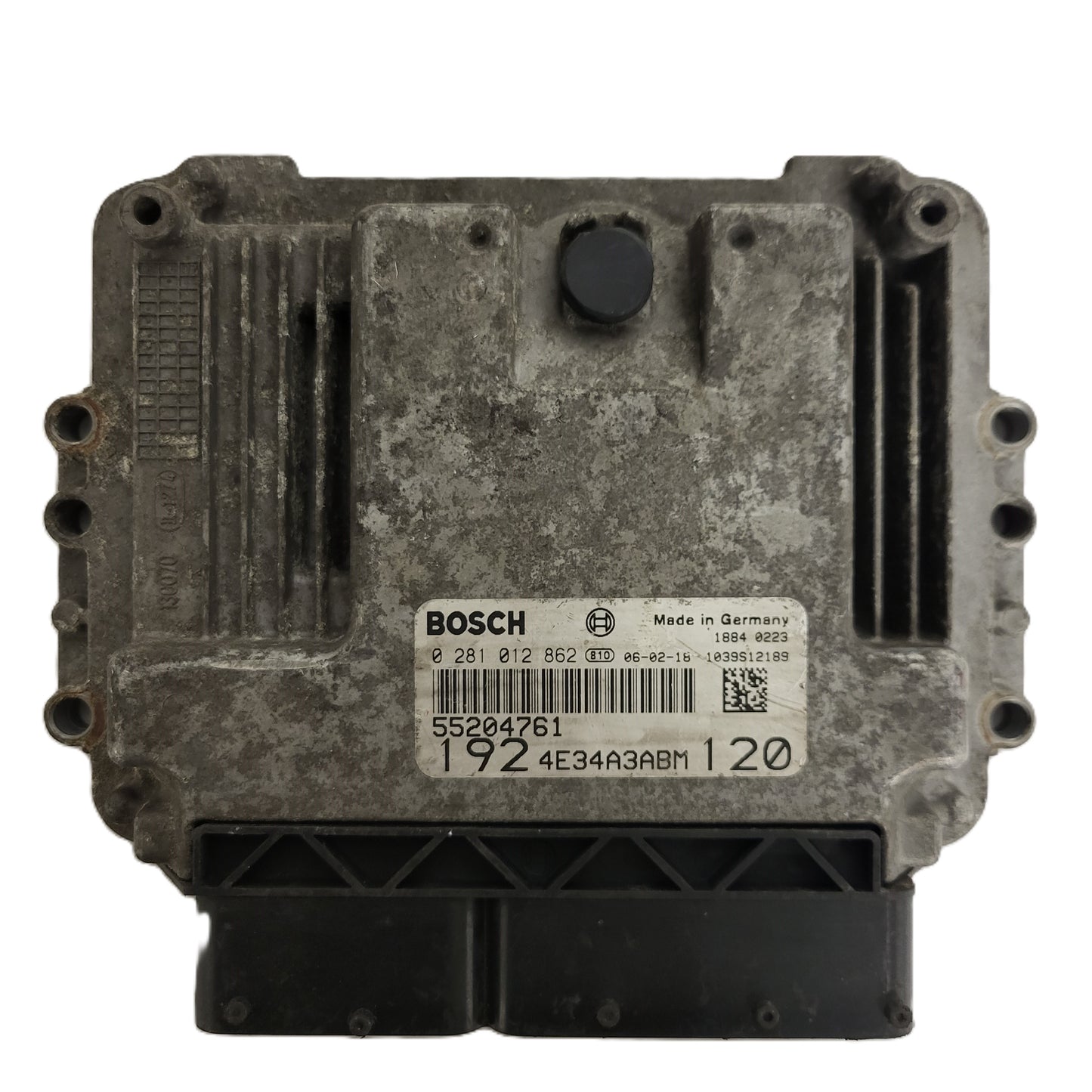 FIAT STILO ECU / 0281012862 / 55204761 / 1039S12189 / BOSCH