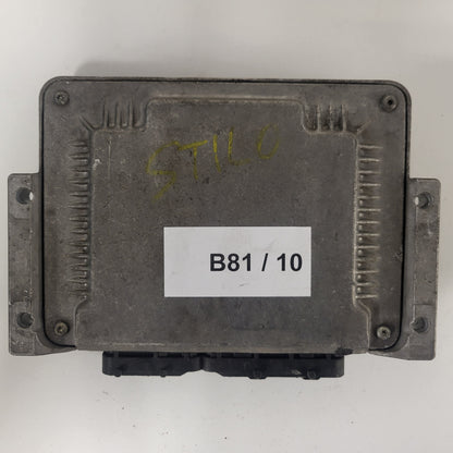 Fiat Stilo 1.9 JTD ECU / 0281011398 / 55187571 / 19242AED / 1039D02357 / BOSCH