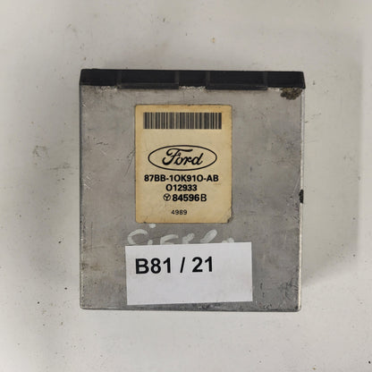 FORD SIERRA ECU / 87BB-10K910-AB / O12933 / 84596B /