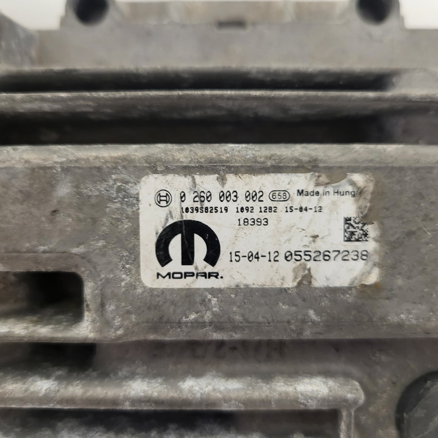JEEP RENEGADE FIAT ECU / 0260003002 / 055267238 / BOSCH MOPAR-