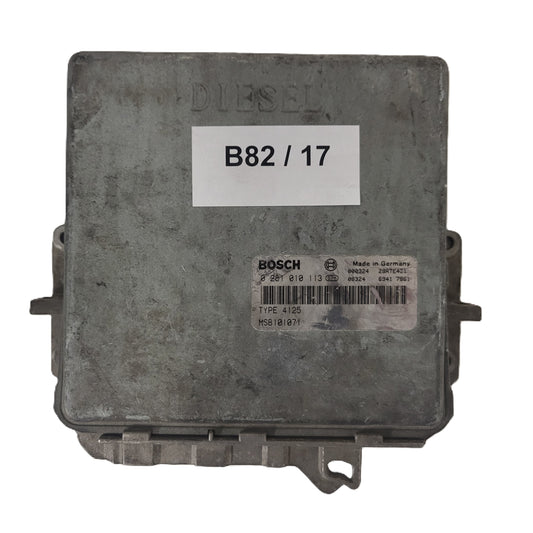 LAND ROVER FREELANDER ECU / 0281010113 / MSB101071 / TYPE4125 / BOSCH-