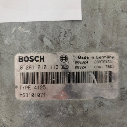 LAND ROVER FREELANDER ECU / 0281010113 / MSB101071 / TYPE4125 / BOSCH-