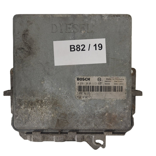LAND ROVER FREELANDER ECU / 0281010113 / MSB101071 / TYPE4125 / BOSCH-