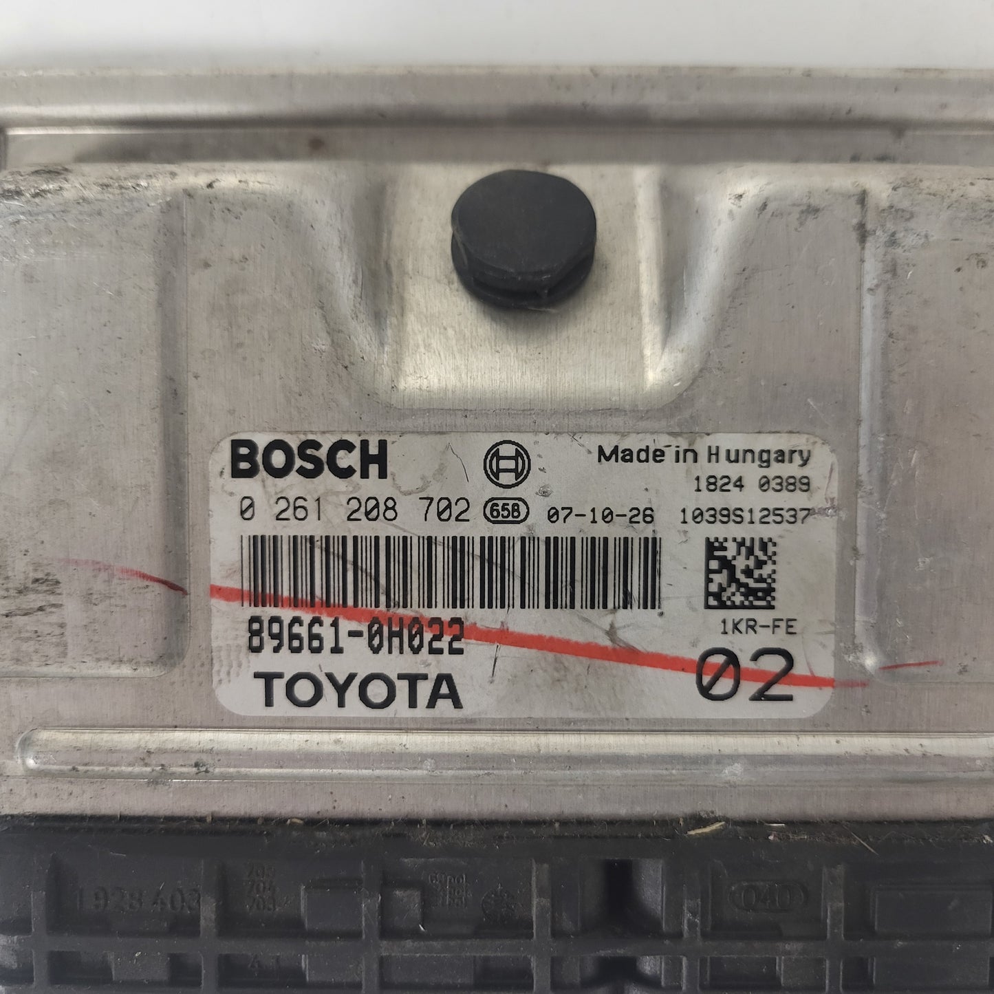 TOYOTA AYGO C1 107 ECU / 0261208702 / 89661-0H022 / BOSCH