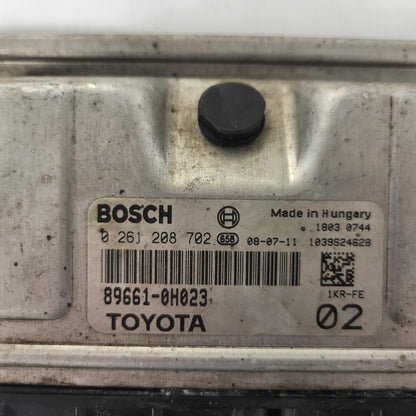 TOYOTA AYGO C1 107 ECU / 0261208702 / 89661-0H023 / BOSCH