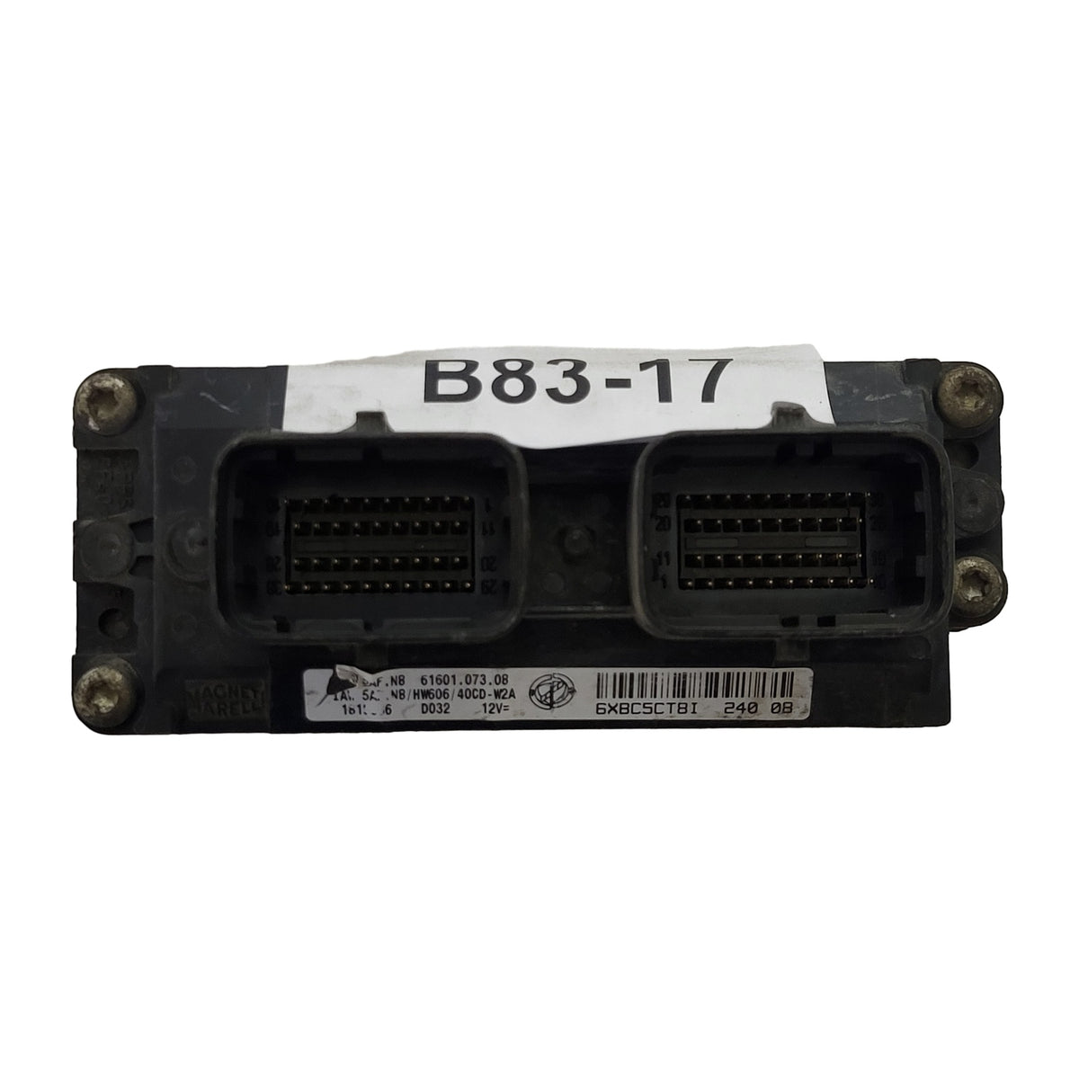 LANCIA Y ECU / IAW 5AF.N8 / 51819336 / HW606 / 61601.073.08 - B83-17 - 1
