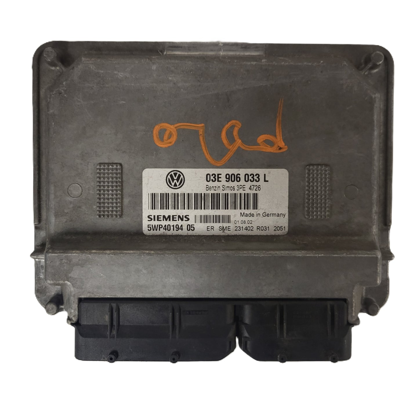 VW POLO 1.2 ECU / 03E906033L / 5WP40194 05 / SIEMENS