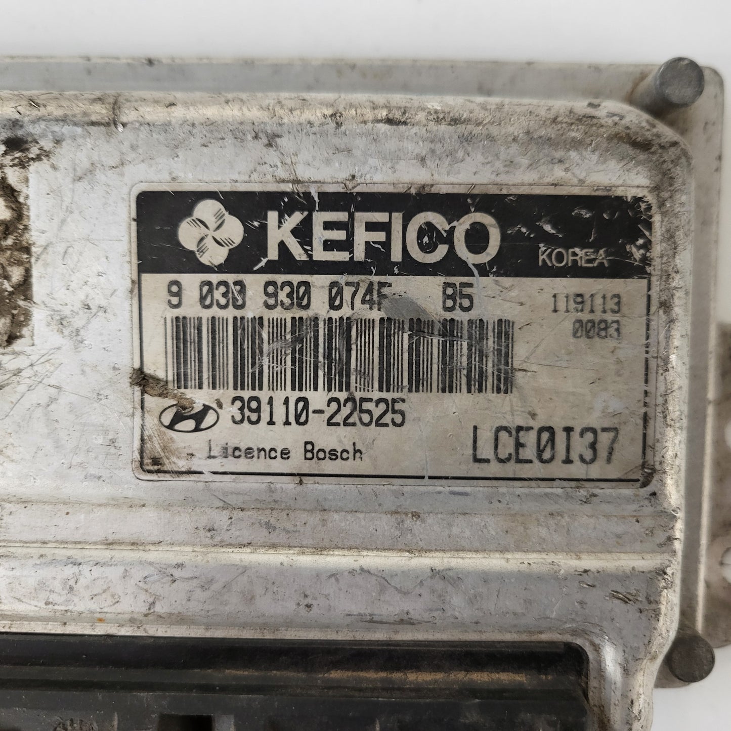 HYUNDAI ACCENT ECU / 39110-22525 / 9030930074F / LCE0I37 / KEFICO