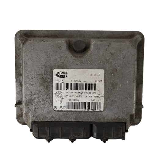Fiat 600 ECU / IAW4AF.M7 / 73501877 / HW204 / MAGNETI MARELLI