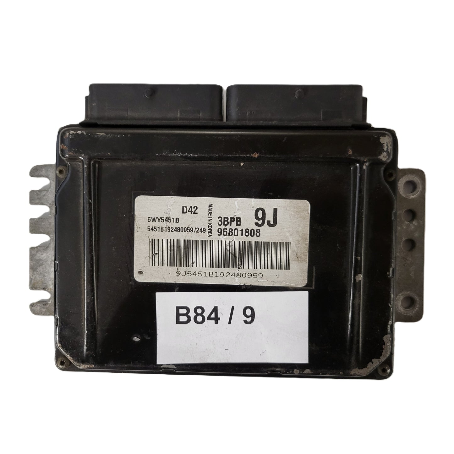 CHEVROLET MATIZ ECU / 96801808 / 5WY5451B / 3BPB / 9J / D42 / DAEWOO