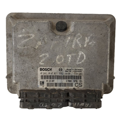 Opel Zafira ECU / 0281010021 / 09133269 / CS / BOSCH