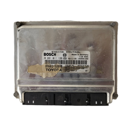 TOYOTA YARIS ECU / 0281011126 / 89661-52890 / 1039S01489 / BOSCH