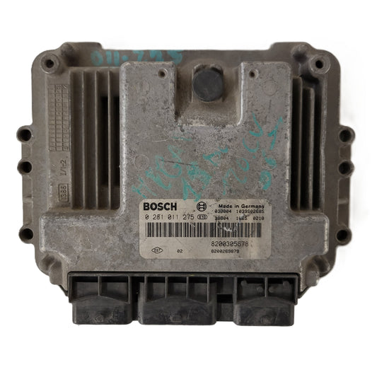 Renault Megane ECU / 0281011275 / 8200305678 / 8200269879 / BOSCH