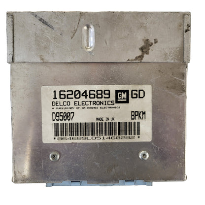 Opel ECU / 16204689 / D95007 / BPKM / DELCO