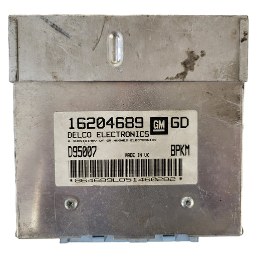 Opel ECU / 16204689 / D95007 / BPKM / DELCO