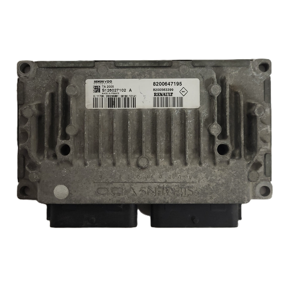 RENAULT CENTRALINA CAMBIO ECU / S126027102A / S126027102 / 8200647195 8200563399 - B85-08 - 1