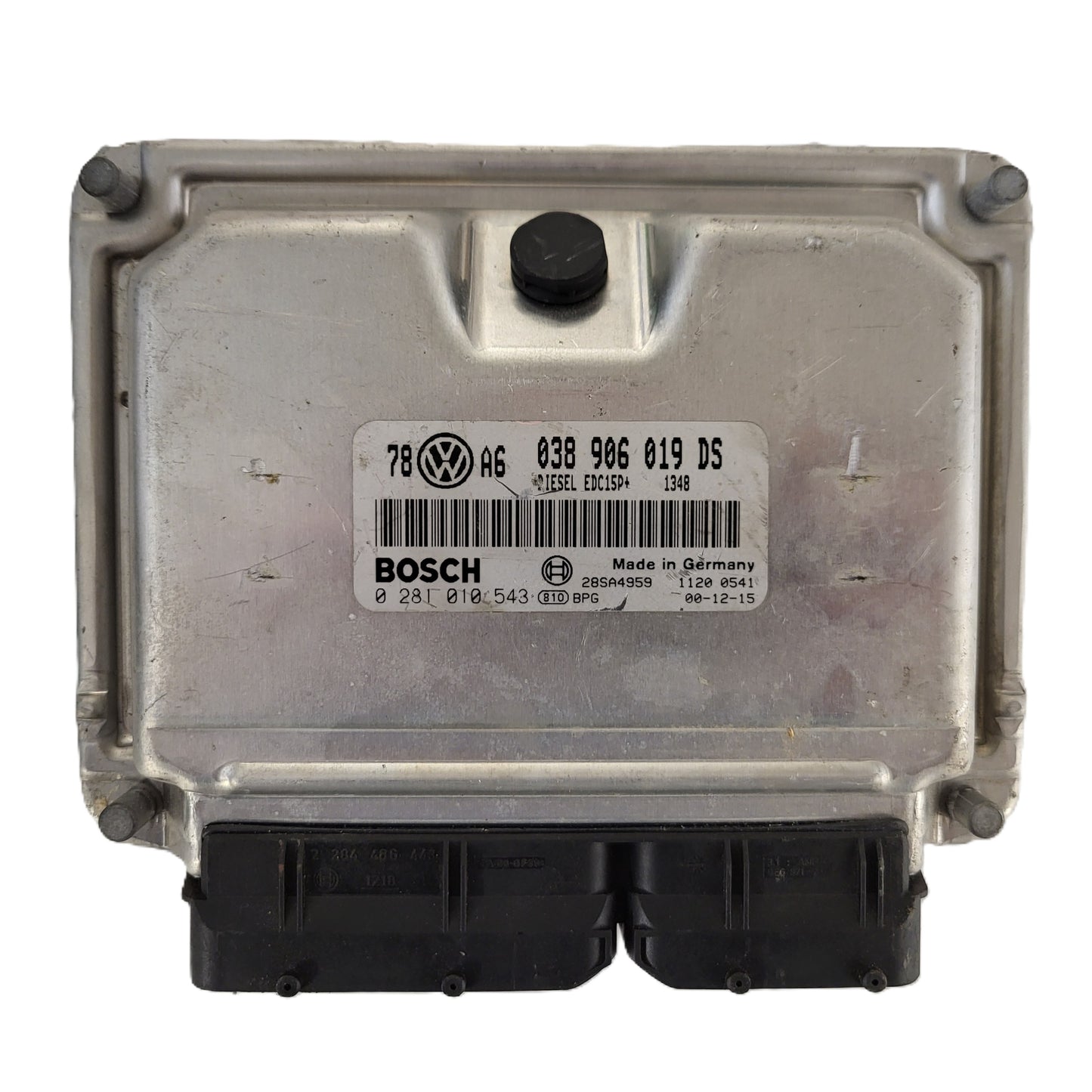 VW PASSAT B5 ECU / 038906019DS / 0281010543 / EDC15P+ / BOSCH