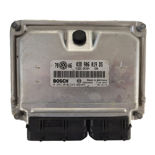 VW PASSAT B5 ECU / 038906019DS / 0281010543 / EDC15P+ / BOSCH
